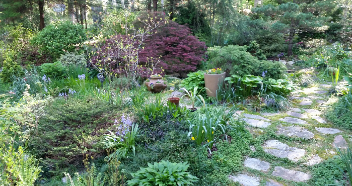 Private Garden Tour in Historic Hurdle Mills