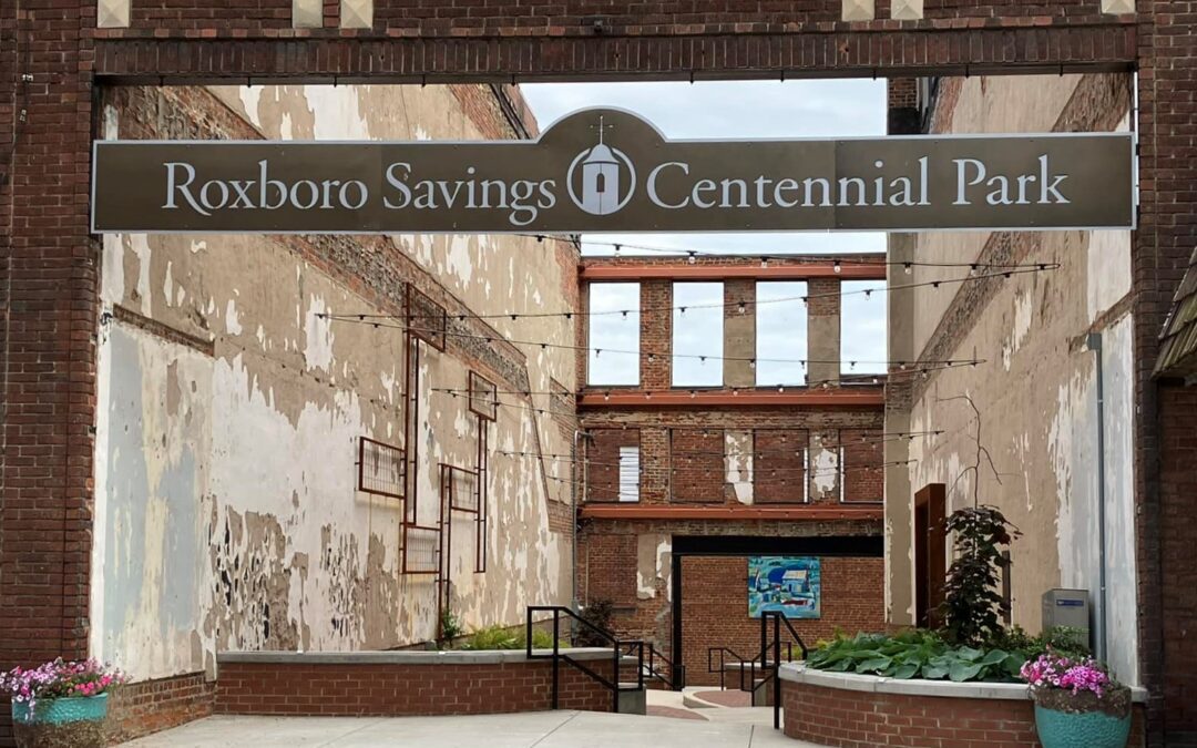 Get out and about in Uptown Roxboro