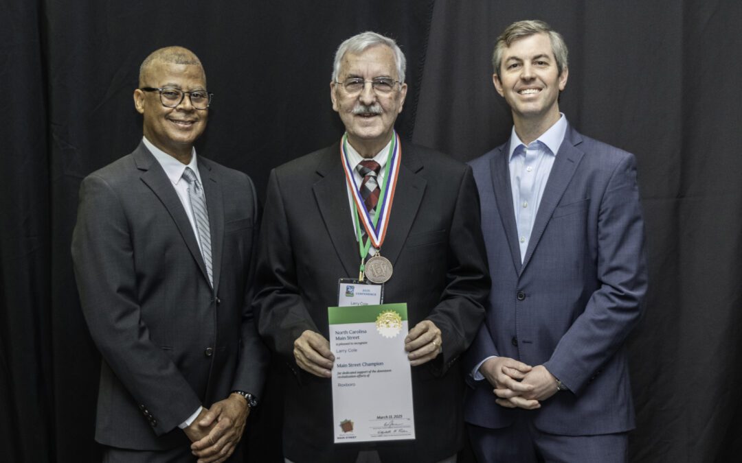 Celebrating Larry Cole: Uptown Roxboro’s 2024 Main Street Champion