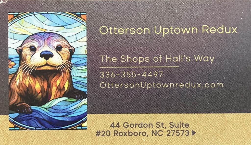 Otterson Uptown Redux business card image
