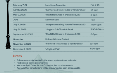 Welcome to 2026 in Uptown Roxboro 🎉